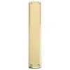 Zoo Hardware Finger Plate 64 x 382mm - Polished Brass