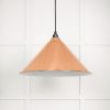 White Gloss Hockley Pendant in Copper