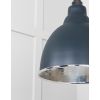 Hammered Nickel Brindley Cluster Pendant in Soot
