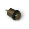 Burnished Brass Floor Mounted Door Stop