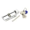 Polished Chrome 35/35 Euro Cylinder/Thumbturn