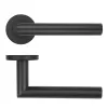 Zoo Hardware 19mm Mitred Lever on Round Rose 52mm x 8mm Push-on Rose - BS EN 1906 Grade 3 - Grade 201 - PCB