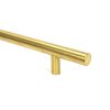 Aged Brass (316) 0.9m T Bar Handle B2B 32mm Ø