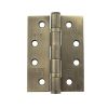 Atlantic Ball Bearing Hinges Grade 13 Fire Rated 4" x 3" x 3mm - Matt Antique Brass (Pair)