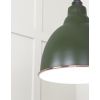 White Gloss Brindley Pendant in Heath