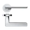 Zoo Hardware Venice lever on round rose - Polished Chrome