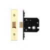 Zoo Hardware Flat latch - 64mm C/W PVD Forend and Strike