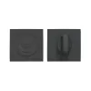 Zoo Hardware Square turn & release - Oscuro Matt Black