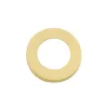 Zoo Hardware Spare round rose - Favo Satin Brass