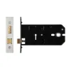 Zoo Hardware 3 Lever Horizontal Lock - 152mm - Satin Stainless