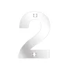 Zoo Hardware Numerals - Stainless Steel