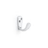 Alexander & Wilks - Victorian Single Robe Hook - Satin Chrome