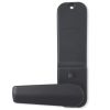 Borg BL4401 MG Pro ECP - Easicode Pro, Marine Grade Lever Keypad, Inside Lever Handle, Optional Holdback, MG Pro (Black) Finish
