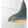 Smooth Brass Frankley Pendant in Dingle