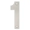 Zoo Hardware Numerals - Satin Stainless