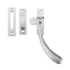 Zoo Hardware Bulb End Casement Fastener - Offset Version - Satin Chrome