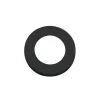 Zoo Hardware Spare round rose - Oscuro Matt Black