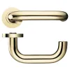 Zoo Hardware Return to Door Lever - Brass