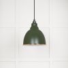 White Gloss Brindley Pendant in Heath