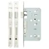 Zoo Hardware Din bathroom - 78mm c/c - backset 60mm - Satin Stainless