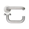 ZG4S030 19mm Return To Door Lever On Rose - Grade 4
