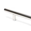 Polished SS (316) 1.8m T Bar Handle Secret Fix 32mm Ø