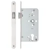 Zoo Hardware Roller din latch - backset 60mm - radius - Satin Stainless