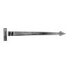 Black 35" Hook & Band Hinge - Cranked (pair)