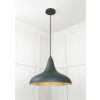 Smooth Brass Frankley Pendant in Dingle