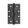 Zoo Hardware Slim Knuckle Bearing Hinge Stainless Steel - Grade 201 - 102 x 63 x 2.5mm - Matt Black