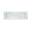Heritage Brass Letterplate 12" x 4" Satin Chrome finish