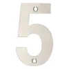 Zoo Hardware Numerals - Satin Stainless