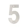 Zoo Hardware Numerals - Polished Stainless