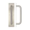 Stainless Steel Pull Handles w/ Plate 300x19mm Satin Stainless Steel - By Frelan Hardware - JSS1602