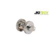 Jigtech Round Bathroom Turn & Release Set Polished Chrome