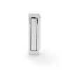 Alexander & Wilks - Square Sliding Door Edge Pull - Satin Chrome