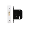 Zoo Hardware 3 Lever Replacement Dead Lock - 64mm c/w PVD Forend and Strike - Satin Stainless