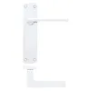 Zoo Hardware Leon lever on latch backplate - Polished Chrome