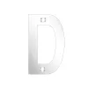 Zoo Hardware Letter - Stainless Steel