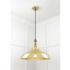 Smooth Brass Frankley Pendant