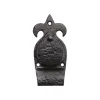 Zoo Hardware Fleur De Lys Cylinder Cover - 5" - Black