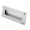 Aluminium Rectangular Flush Pull - Satin Anodised Aluminium