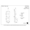 Black 6" Universal Bolt