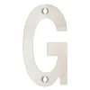 Zoo Hardware Letter - G - 75mm - Satin Stainless