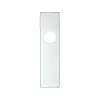 Zoo Hardware Spare Push on Latch Backplate for Aluminium - Satin