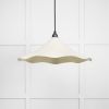 Smooth Brass Flora Pendant in Teasel