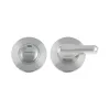 Zoo Hardware Disabled Turn and Release with Indicator complete with Escutcheons & 5mm Spindle - Grade 201 - Stainless Steel