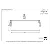 Satin Chrome Small Letter Plate Cover