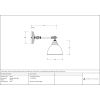 Pewter Brindley Wall Light