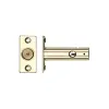 Zoo Hardware Rack Bolt 61mm - Electro Brass